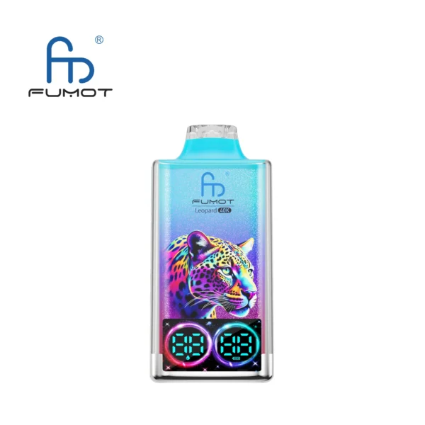 Fumot Leopard 40K Puffs - E-Papieros z Podwójnym Ekranem LED i Dual Mesh (20ml)